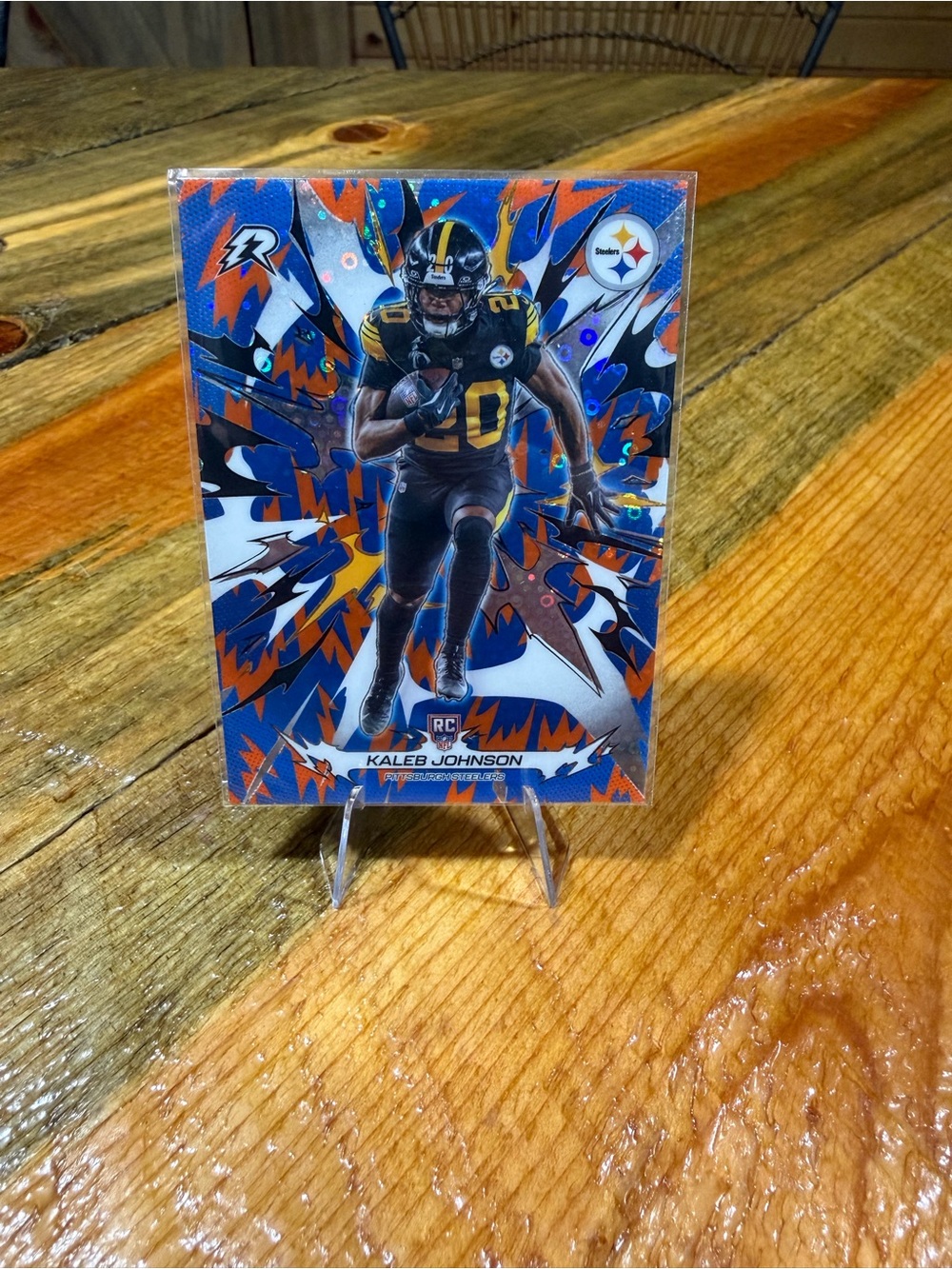 Topps Resurgence Kaleb Johnson Rookie Card #179 Pittsburgh Steelers NFL Card